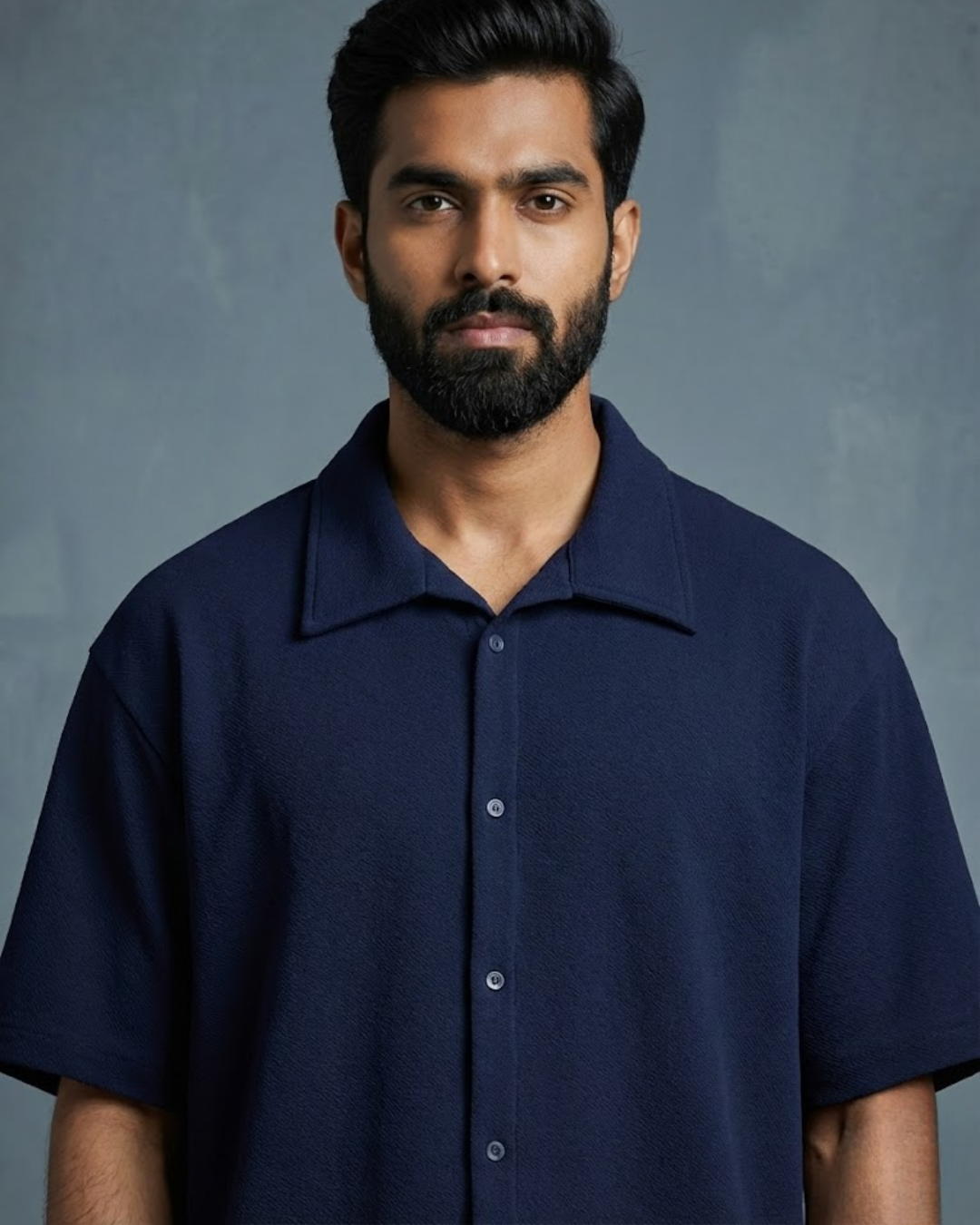 Premium Blue Co-Ord Set for Men (12-Pocket Utility Design)
