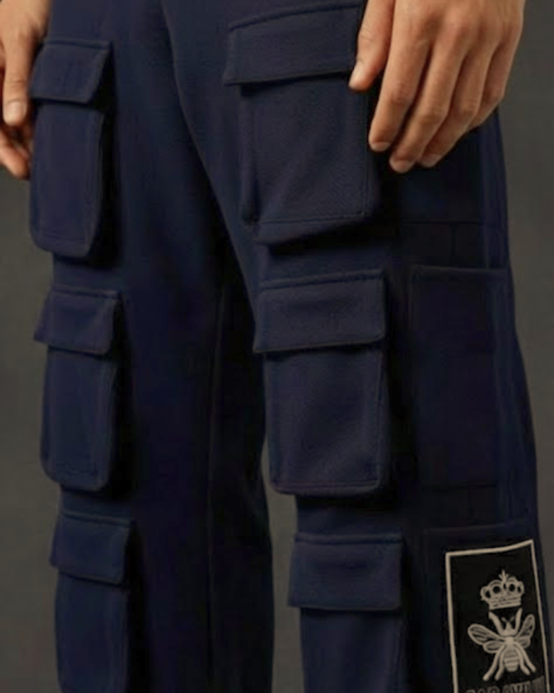 Premium Blue Co-Ord Set for Men (12-Pocket Utility Design)