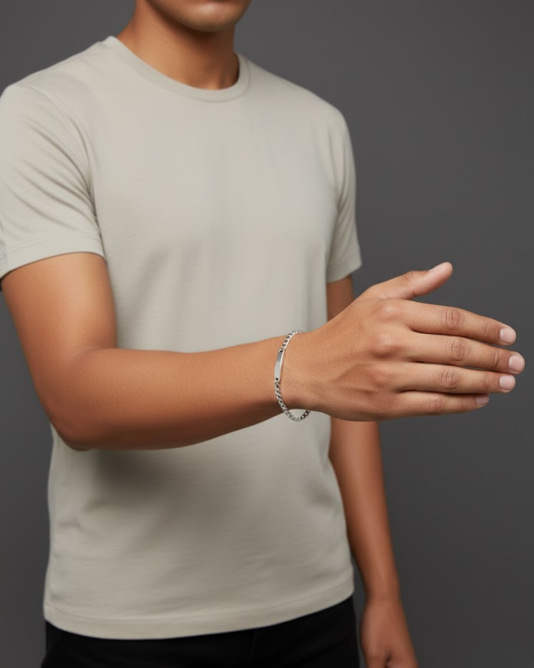 Urban Bar ID Chain Bracelet for Men – Premium Stainless Steel Statement Wear